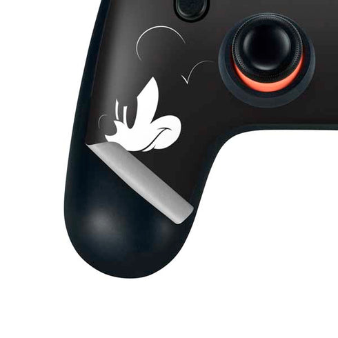 Disney Mickey Mouse Black and White Google Stadia Controller Skin